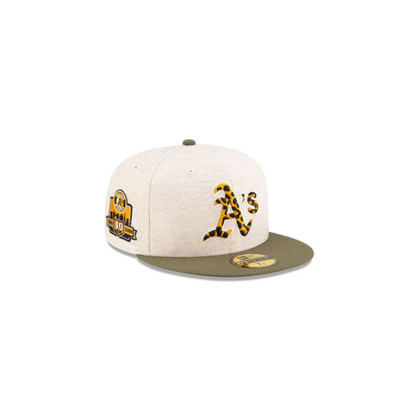 GORRA NEW ERA 59FIFTY ATHLETICS HEMP NAT