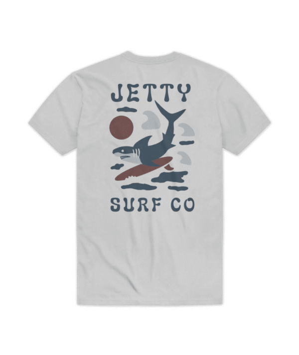 CAMISETA JETTY BOARDBITER SILVER