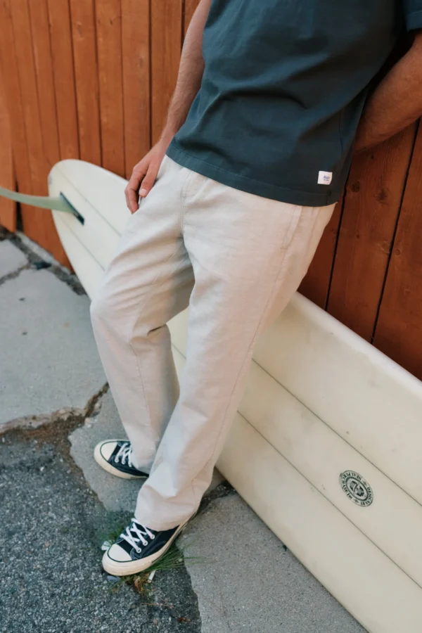PANTALON KATIN ISAIAH LOCAL MOSS