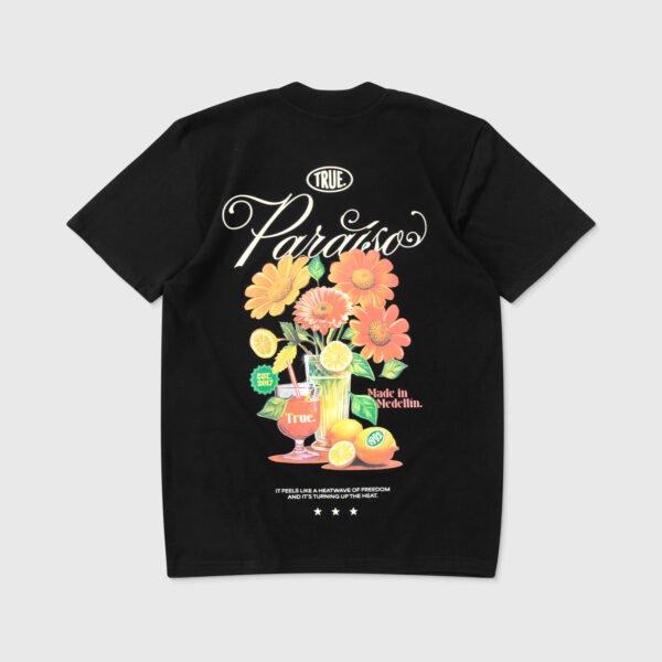 CAMISETA TRUE PARAISO REGULAR BLACK