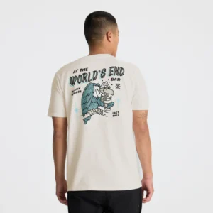 CAMISETA ROARK WORLDS END OFF WHITE