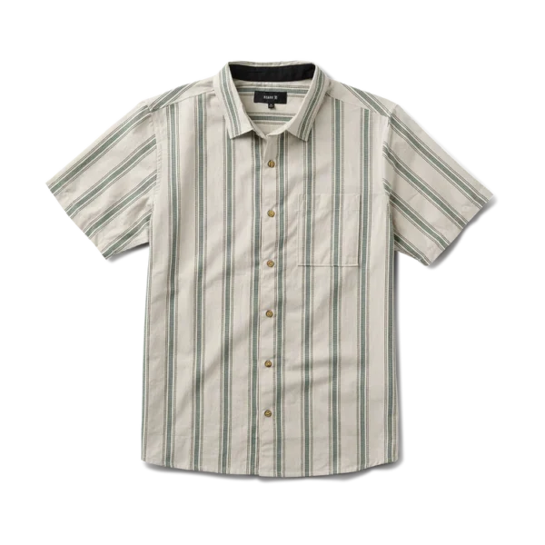 CAMISA ROARK JOURNEY SS DUSTY GREEN