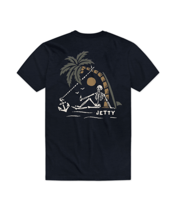 CAMISETA JETTY NO MANS LAND NAVY