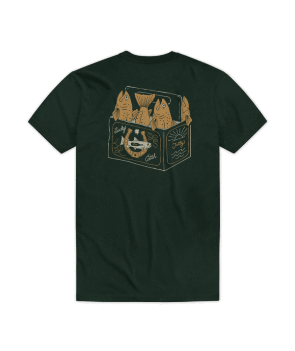 CAMISETA JETTY LUCKY CATCH GREEN