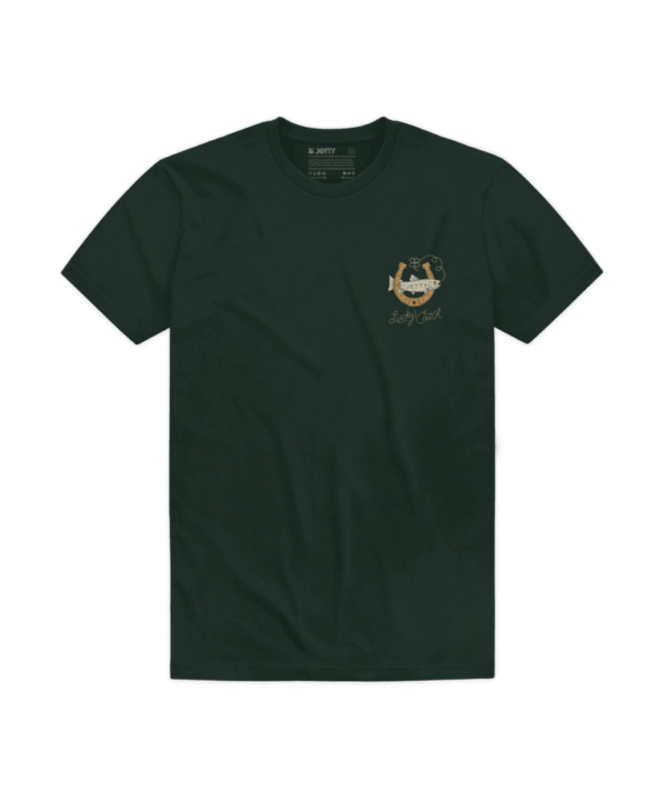 CAMISETA JETTY LUCKY CATCH GREEN - Image 2