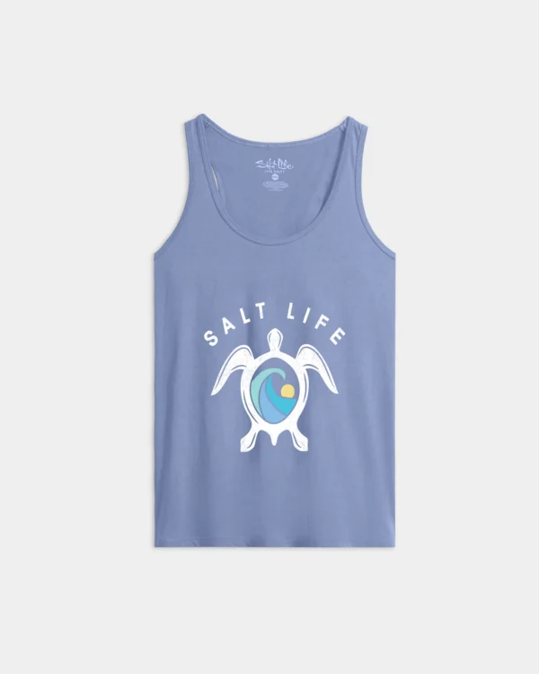 CAMISILLA SALT LIFE TURTLE BREAK VISTBLU