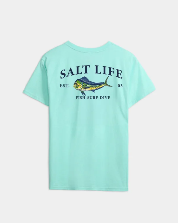 CAMISETA SALT LIFE PAINTED MAHI ARBA BLU