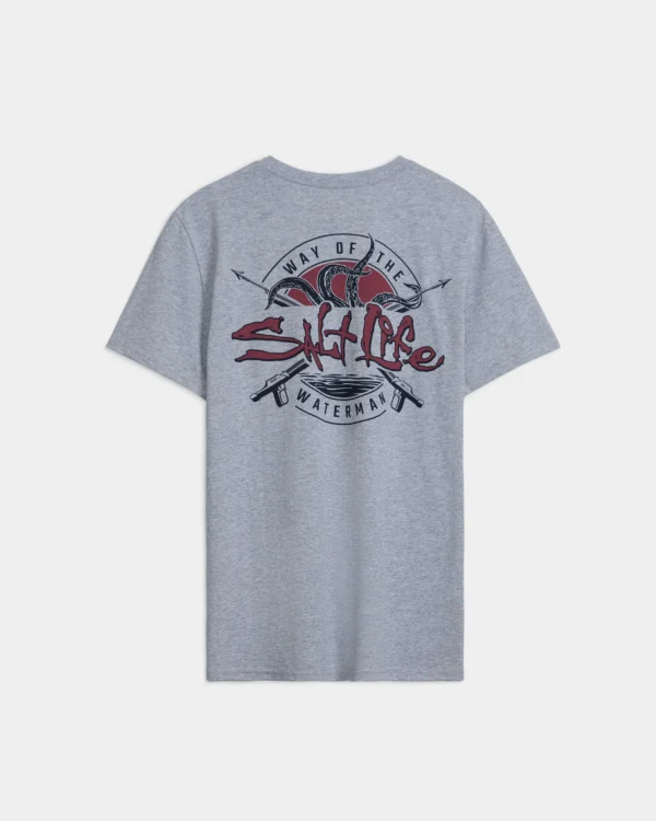 CAMISETA SALT LIFE OCTO HUNT PCKT SS CHA