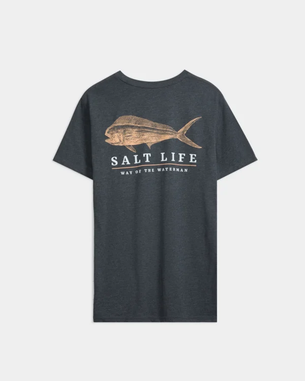 CAMISETA SALT LIFE MAHI WAY PCKT SS CHAR