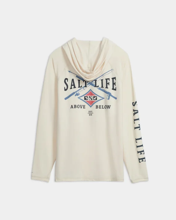 LICRA SALT LIFE ANGLER TACTICS LS HOODIE