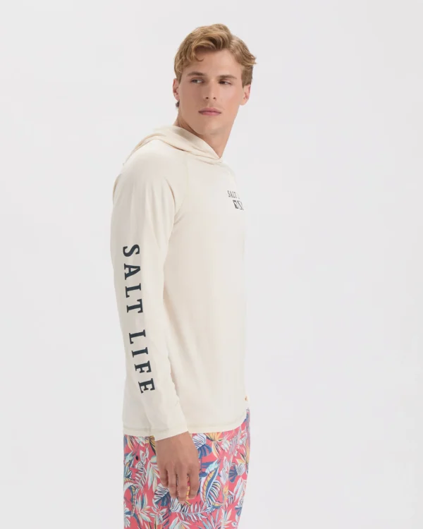 LICRA SALT LIFE ANGLER TACTICS LS HOODIE - Image 2