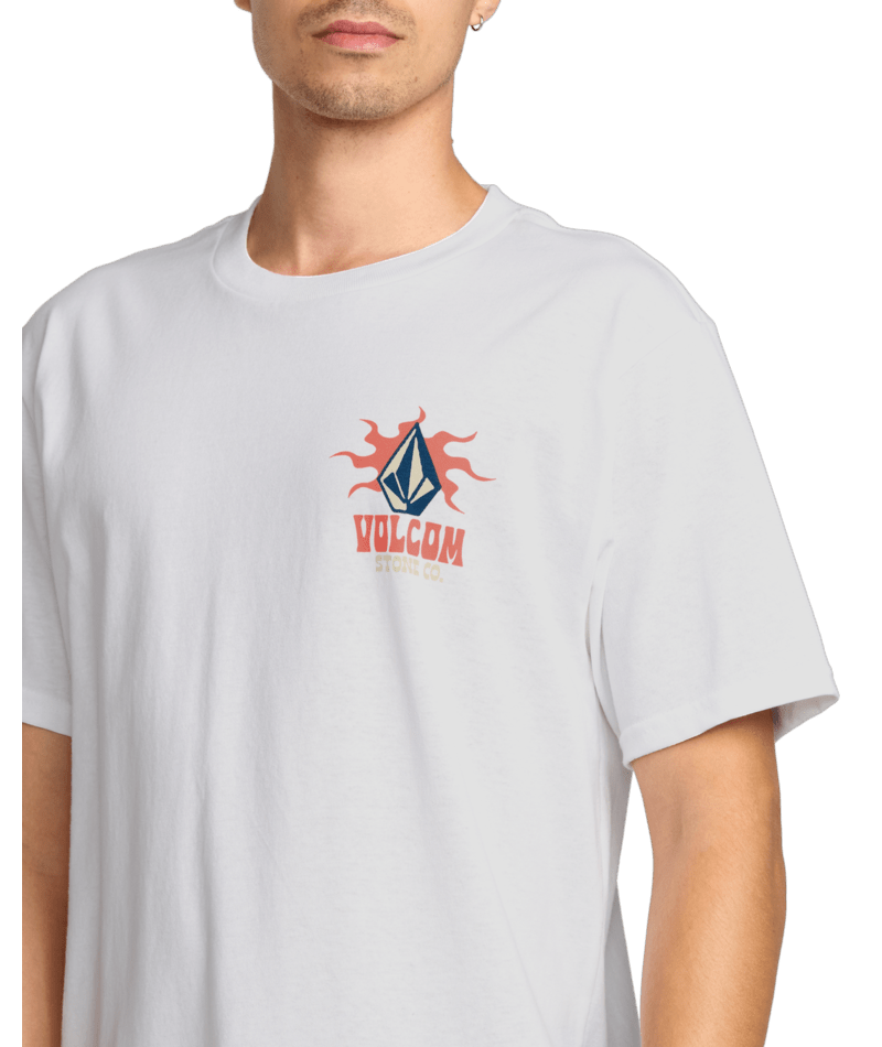CAMISETA VOLCOM PEAK A BOO SS WHITE - Image 2