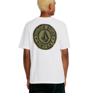 CAMISETA VOLCOM LOGO STAMP SS WHITE