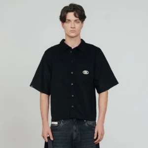 CAMISA TRUE MIDNIGHT CORDUROY BLACK