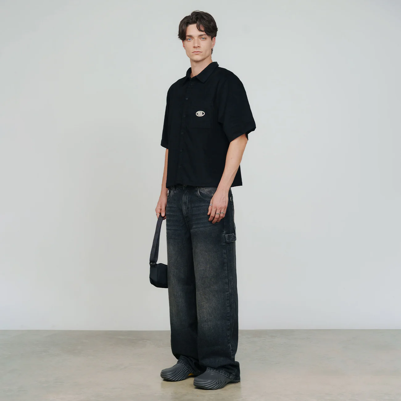 CAMISA TRUE MIDNIGHT CORDUROY BLACK - Image 2