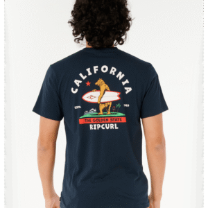 CAMISETA RIP CURL DESTI ANIMALS DARK NAV