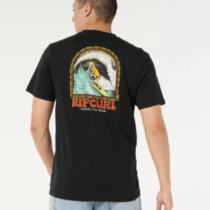 CAMISETA RIP CURL SHREDDING BLACK
