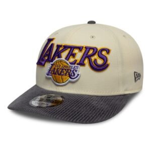 GORRA NEW ERA 9FIFTY CORDOROY LAKERS KHA
