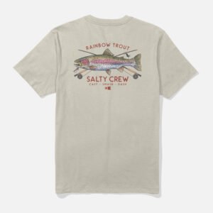 CAMISETA SALTY CREW TROUT MOUNT SS BONE