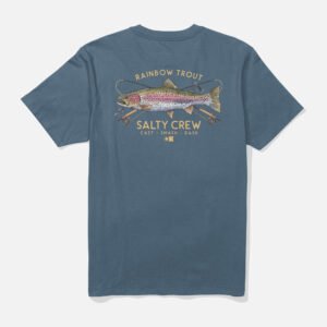 CAMISETA SALTY CREW TROUT MOUNT SS SLATE