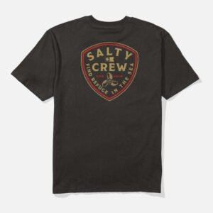 CAMISETA SALTY CREW ROTOR CLASSIC SS BLK