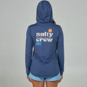 LICRA SALTY CREW SMALL BITE HOOD INDIGO