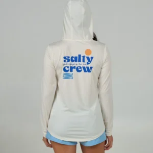 LICRA SALTY CREW SMALL BITE HOOD OFFWHIT