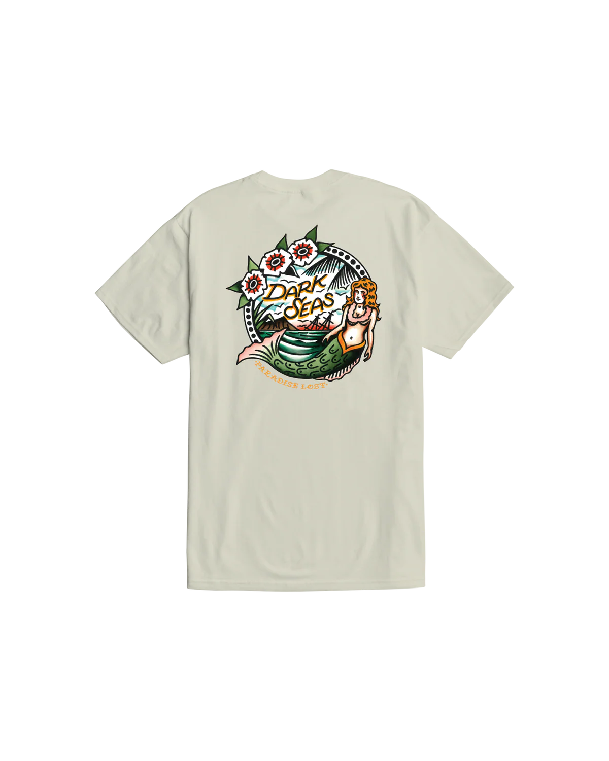 CAMISETA DARK SEAS LIVIN EASY CREAM