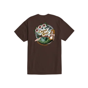 CAMISETA DARK SEAS LIVIN EASY JAVA BROWN