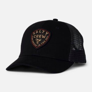 GORRA SALTY CREW ROTOR TRUCKER BLACK