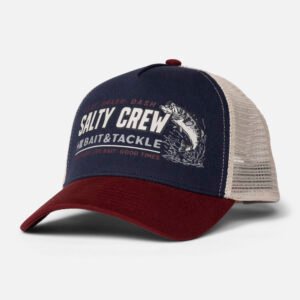 GORRA SALTY CREW LIVE BAIT TRUCKER NAVY