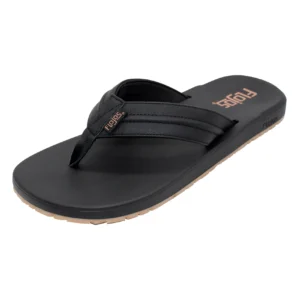 SANDALIAS FLOJOS BRAVA FAUX BLACK GUM