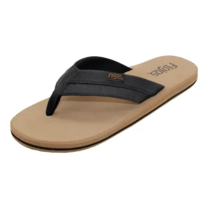 SANDALIAS FLOJOS RYAN BLACK/TAN