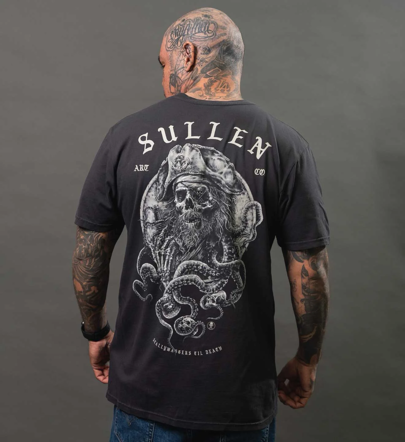 CAMISETA SULLEN SCALLY WAGGERS BLK