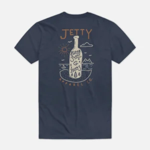 CAMISETA JETTY BLOOD SWEAT & BEERS NAVY