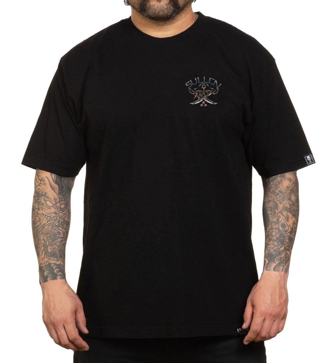 CAMISETA SULLEN NO QUARTER BLACK - Image 2