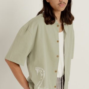 CAMISA RHYTHM BOWLO SS GREEN