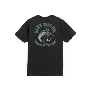 CAMISETA DARK SEAS FLY THE FLAG BLACK