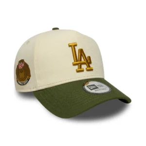 GORRA NE 940 LA DODGERS EF WS PATCH BEIG