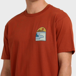 CAMISETA BILLABONG SUNDOWN ADIV SS BRICK