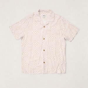CAMISA RHYTHM MOSAIC SS TOBACCO