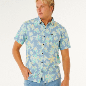 CAMISA RIP CURL SESSIONS SS FADED DENIM