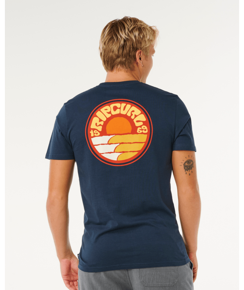 CAMISETA RIP CURL PACIFIC RINSE STACKED