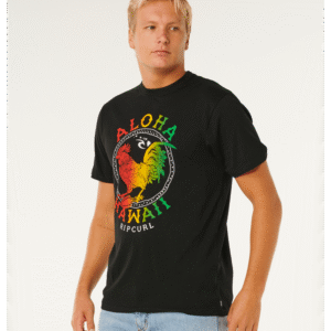 CAMISETA RIP CURL ALOHA HAWAII ROOSTER