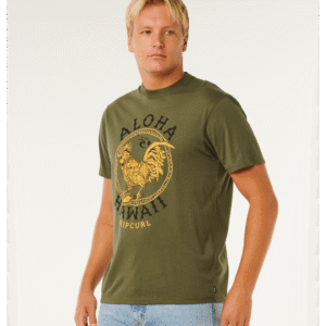 CAMISETA RIP CURL ALOHA HAWAII ROOSTER