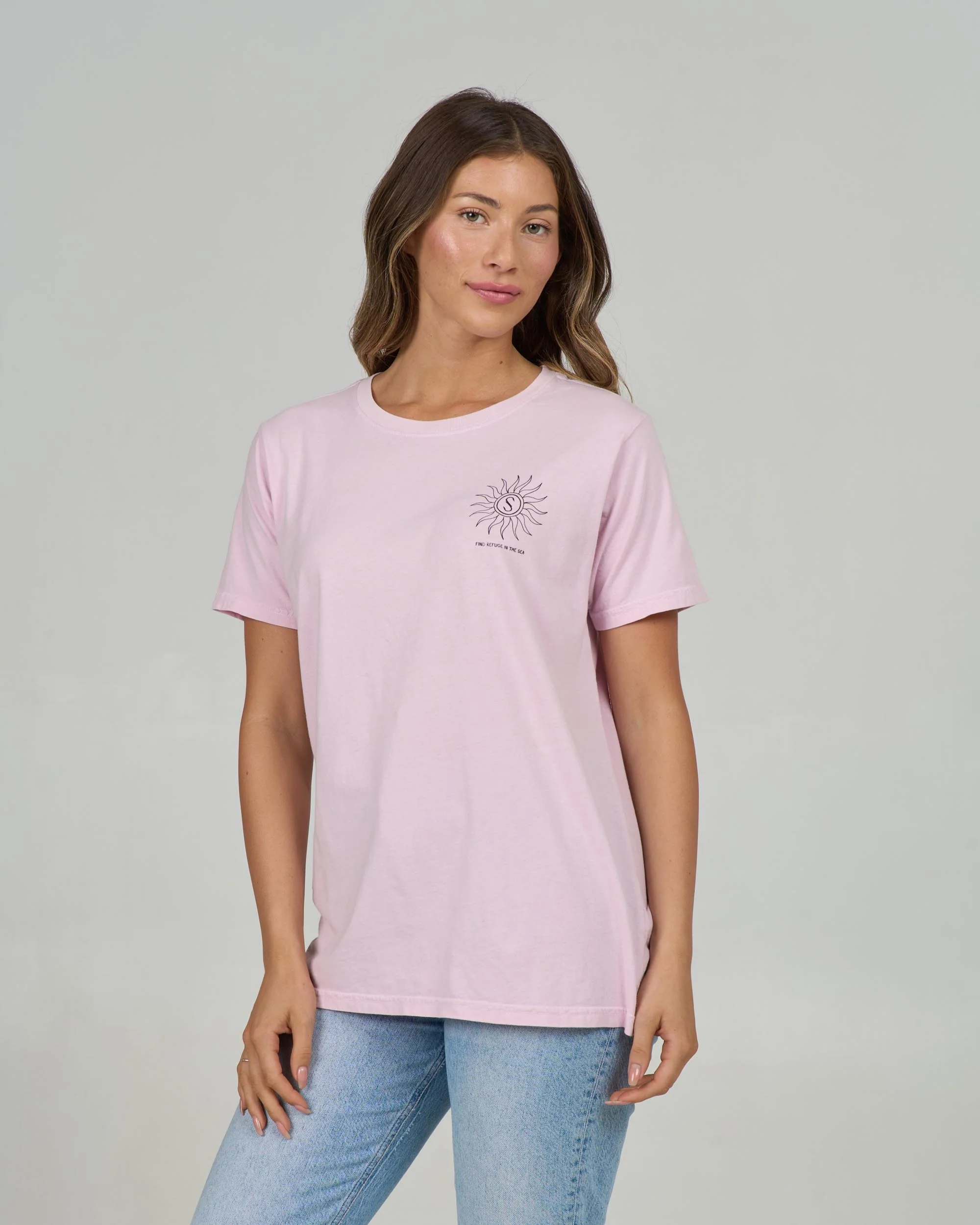 CAMISETA DAMA SALTY CREW ZODIAC B.F PINK - Image 2