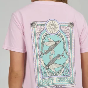 CAMISETA DAMA SALTY CREW ZODIAC B.F PINK