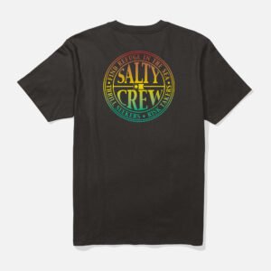 CAMISETA SALTY CREW GLOBAL SS BLACK