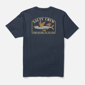 CAMISETA SALTY CREW FLY HOME NAVY