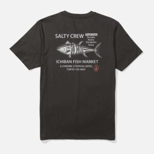 CAMISETA SALTY CREW ICHIBAN SS BLK